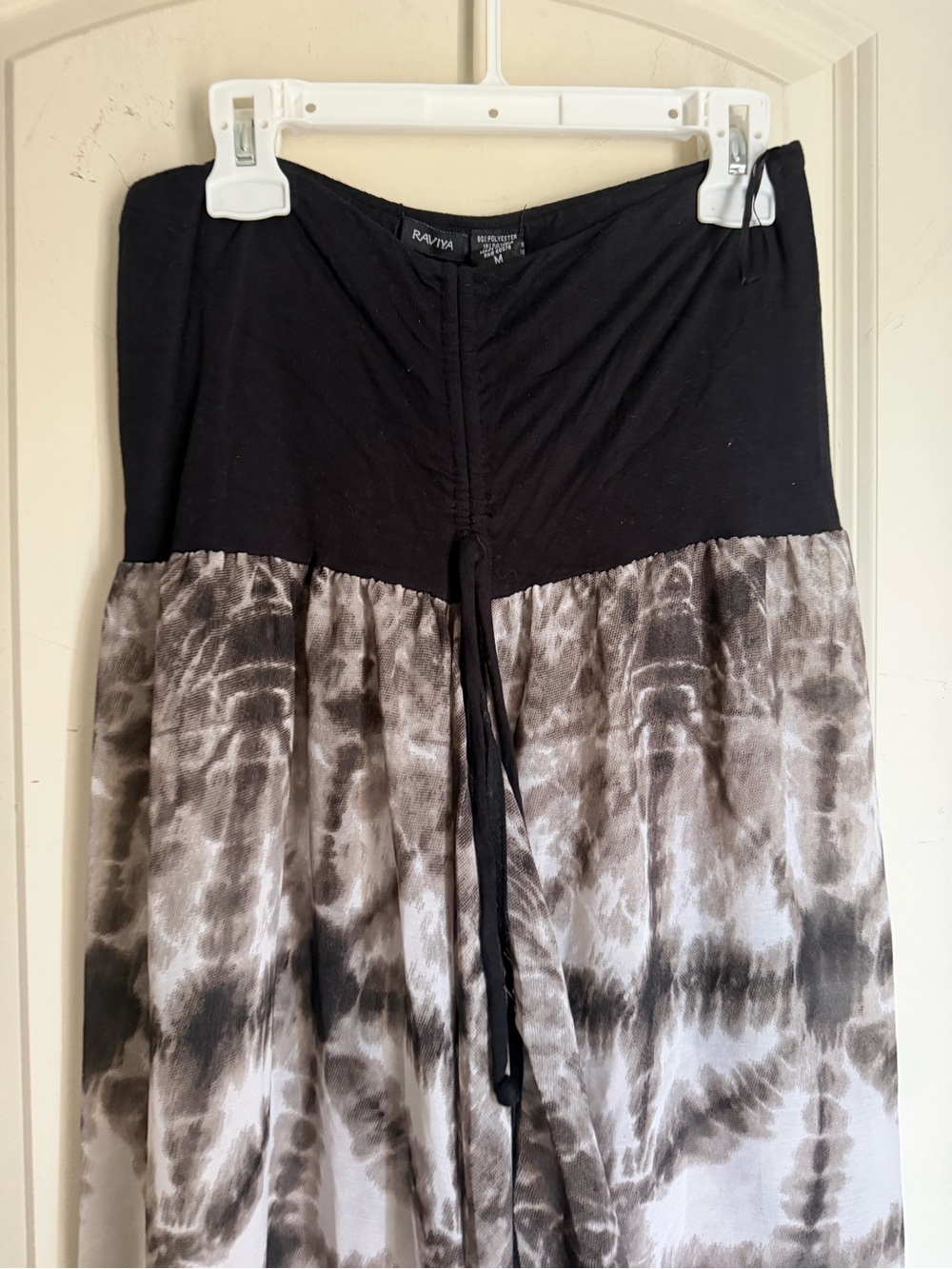Raviya geometría ethereal Tie-Dye cover up dress sheer strap beachy goth Y2K bog - Picture 5 of 8